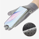 #A Ice Silk Adults Gloves Summer Breathable Sports Riding Full Finger Hand Glove