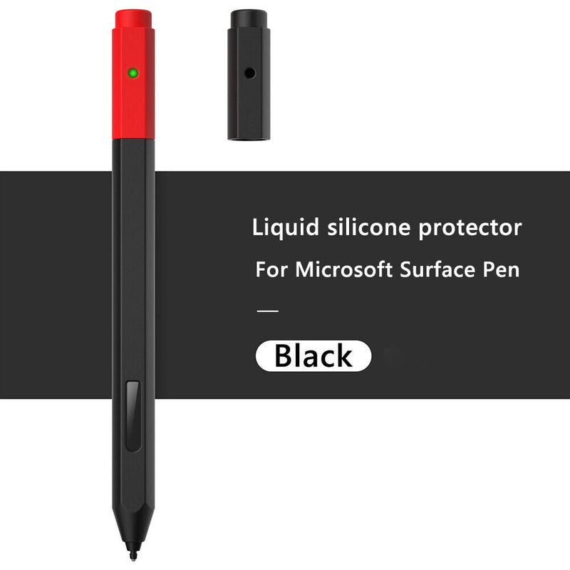 Stylus Protective Cover Non-slip Sweat-proof Tablet Pen Protector (Black) Newly