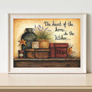 Kitchen Cooker Oil Paint by Numbers Hand Painted Frameless Picture Home Ornament