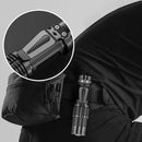 Mini Rechargeable LED Flashlight XPE + COB Lamp Beads Waterproof Pocket