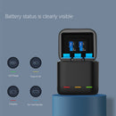 3 in 1 Charging Set Storage Battery Charger Charging Box for GoPro Hero 9 Action
