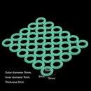Fluorescent Outdoor Camping Fishing Rod Rings Tents Accessories Tent Nail Ring