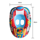 Yacht Shaped Seat Baby Kids Floating Swimming Rings Cute Inflatable Swim Circ