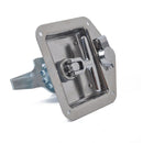 Steel with Keys Rear Fixing T-Handle Lock Trailer Door Latch Cabinet Lock