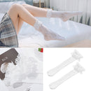 Accessories Girl Gift Transparent Lolita Socks Knee High Lace Bow Socks