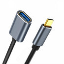Male to Female Extension Line Data Cable Type-C to USB 3.0 Cable OTG Adapter