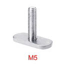 Stainless Steel Kayak Rail Track Screws Boats Accessories Track Nuts Hardware