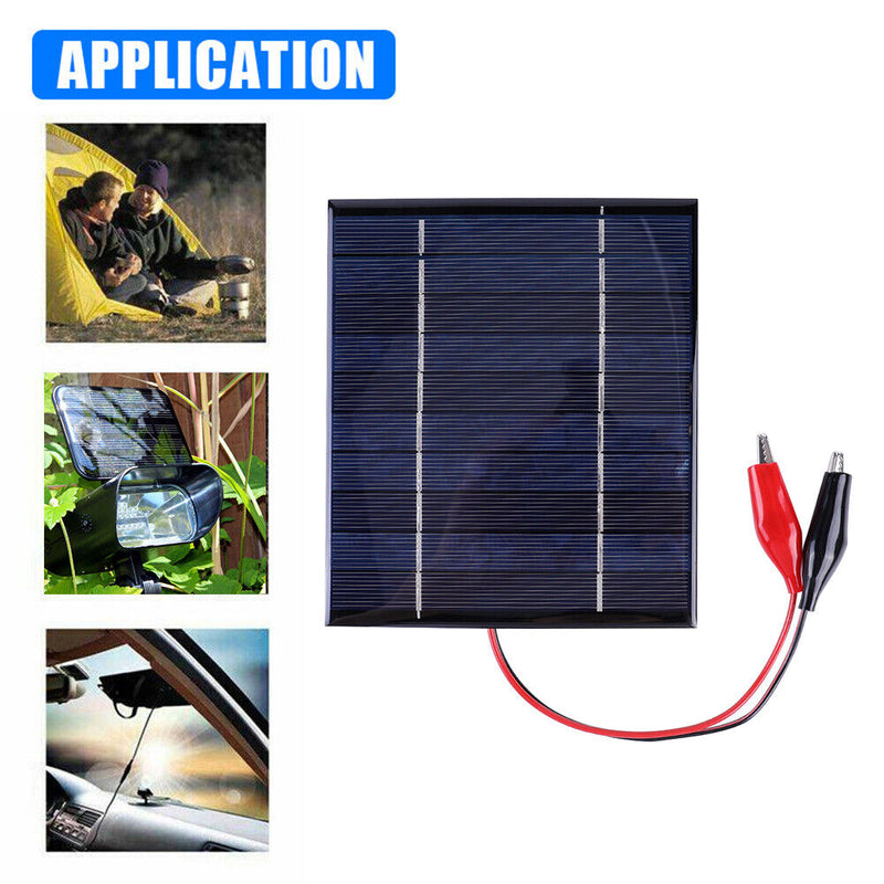 Outdoor Hiking Waterproof Solar Panel Camping Accessories 150x130mm for 3V-5V