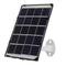 10W 5V Solar Panel for Wireless Outdoor Security Camera IP65 Waterproof Cha