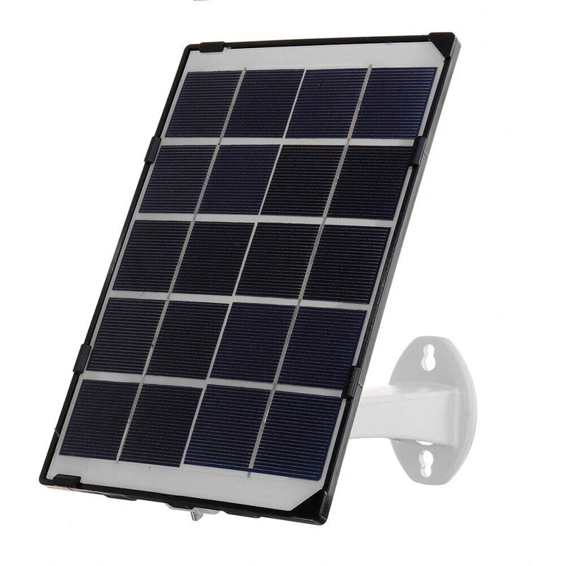 10W 5V Solar Panel for Wireless Outdoor Security Camera IP65 Waterproof Cha
