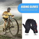 Winter Riding Fleece Sport Gloves Women Men Honeycomb Cycling Skiing Warm Glo