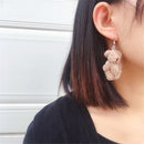 Drop Ear Stud Stud Earrings Dangle Cartoon Bear Panda Ear Clip Animal Earrings