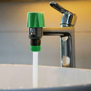 Kitchen Garden Hose Pipe Connector Rounds Square Mixer Adaptor UK Hot Taps R4I2