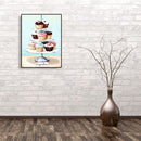 5D DIY Full Drill Diamond Painting Cake Cross Stitch Embroidery Mosaic Kit Craft