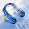 #A Bladeless Fan Mini Outdoor Sports Air Conditioners USB Rechargeable Neckband