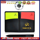 Soccer Referee Cards Football Outdoor Sports Red Yellow Card Training Equip