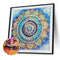 5D DIY Special Shaped Diamond Painting Folk Flower Cross Stitch Embroidery