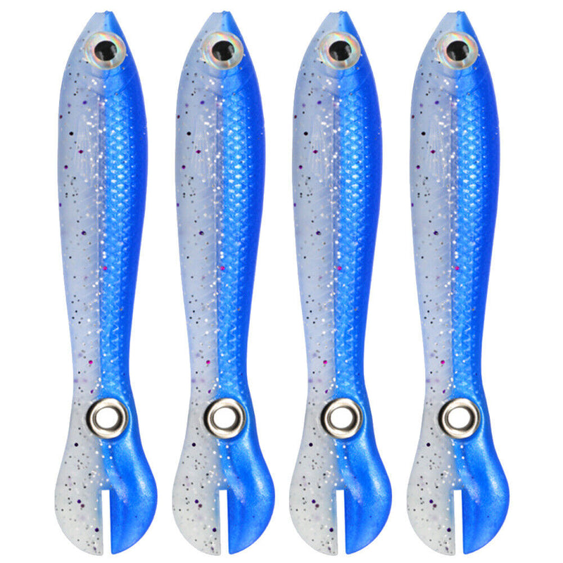 10cm 6g Bionic Loach Wobblers Fishing Lures Sinking Artificial Soft Baits K