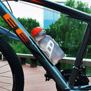 PC Plastic MTB Road Bicycle Bottle Holder Cages Bike Kettle Rack (White)