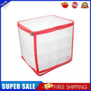 Folding Christmas Gift Storage Box PVC Transparent Holder Multi-layer Organizer