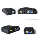 AV-RCA Composite S-Video Input, VGA Output Monitor Converter Adapter CCTV L3