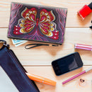 DIY Butterfly Special Shaped Diamond Painting Creative Wristlet Bag Zipper Purse