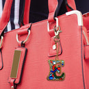 DIY Key Chain Diamond Painting Letters Women Bag Keyring Pendant Gift (E) Newly