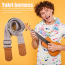 Guitar Strap Anti Slip Bass Ukulele Shoulder Belt Musical Parts (Grey) Newly