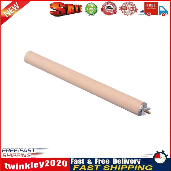 Pet Parrot Hanging Play Toys Bird Cage Perch Branch Stand Holder (2x20cm) Newly