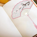 DIY Craft Cross Stitch Needlework Embroidery Fan Shaped Tassel Handmade Bookm