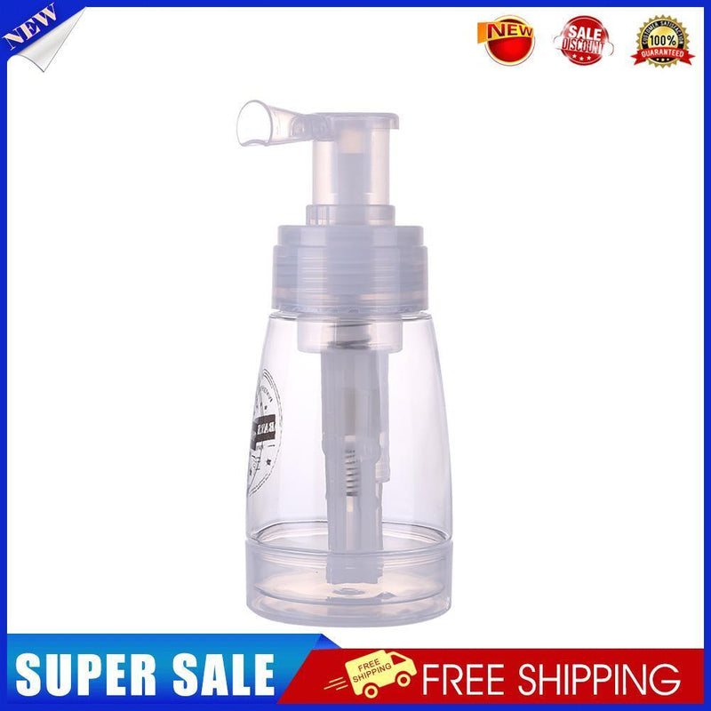 180ml Portable Travel Clear Powder Atomizer Bottle Plastic Refillable Spray