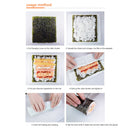 DIY Plastic Sushi Maker Rolling Mat Sushi Tools Japanese Food Rice Rollers Molds