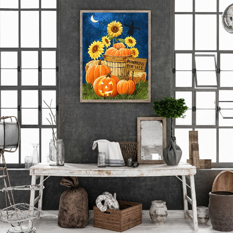Halloween 40x50cm Oil Paint By Numbers DIY Painting