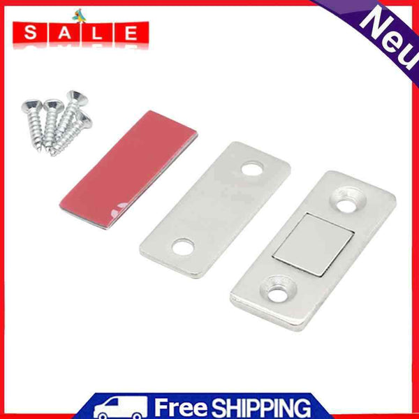 1 Set Modern Simple Door Magnetic Door Catch Door Stopper for Cupboard/Wardrobe