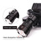 Zoom Headlight Power Display Large Lens USB Charging Strong Light Headlamp