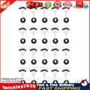 120pcs Rubber Fishing Space Bean Bobber Black Green Random (Round Head L) Newly