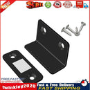 Punch Free L Shaped Door Stopper Invisible Magnetic Door Suction (Black) Newly