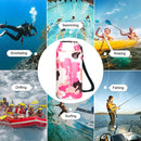 Waterproof Dry Bag Sack Swimming Kayak Canoe Boating Storage Pack (Pink 5L)