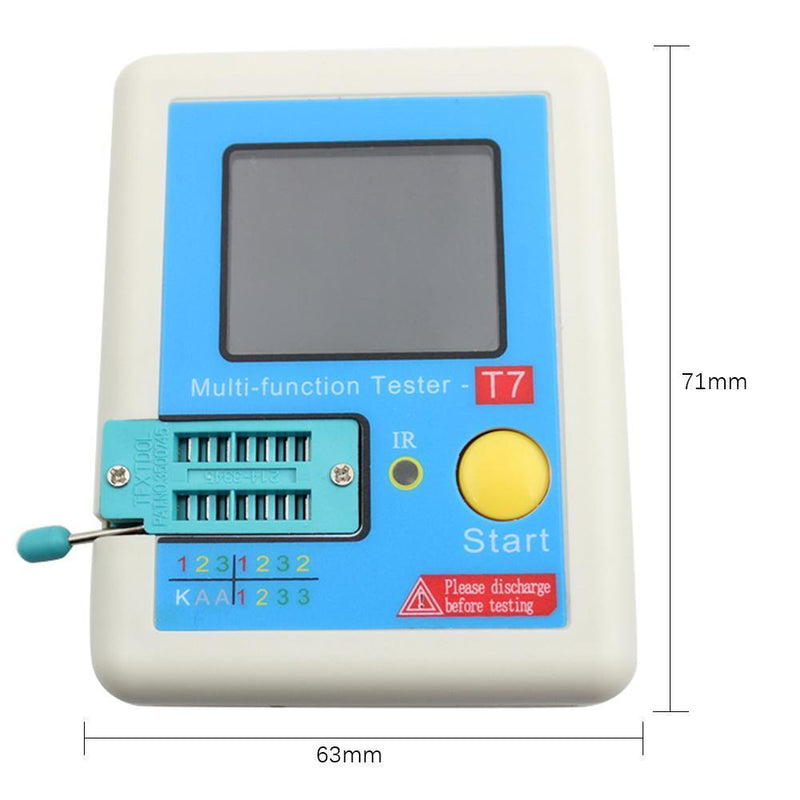 LCR-T7ESR Multimeter High Speed Transistor Tester Graphic Display Meter Newly