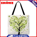 "Love Tree" Printed Shopping Bag, Casual, Large, 40x40cm