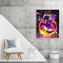 Beautiful Butterflies Oil Paint By Numbers DIY Canvas Wall Art Picture Craft Kit