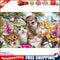 5D DIY Diamond Painting Cat Cross Stitch Embroidery Mosaic Kit Needlework