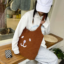 Women Soft Warm Plush Bear Pattern Handbags Female Travel Fluffy Underarm Bags