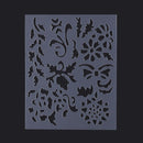 Decorative Walls Painting Embossing Layering Stencils Scrapbooking Template