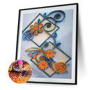 Diamond painted 5D DIY flower series special-shaped diamond (PH071) Newly