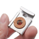 Bathroom Supply Hanging Holder Fix Clip Mirror Cabinet Bracket Glass Clamp