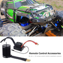 RC Cars Waterproof 4370KV Brushless Motor 60A ESC Kits for 1/10 (Black) Newly