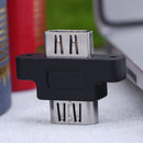 HDMI-compatible Female to Female Adapter Screw Lock Panel Cable Extender Co