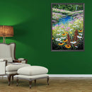 Paint By Numbers for Adults Beginner Flower Home Wall Living Bedroom Decoration