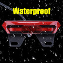 12V Electric Bicycle Rear Lamp with Turn Signal Waterproof LED E-Bike Taillights